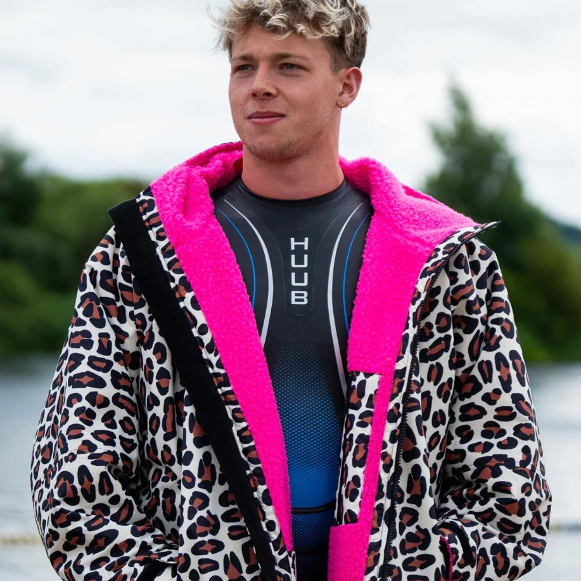 Huub Robe 2025 Cambiamento CRLP - Leopard / Pink